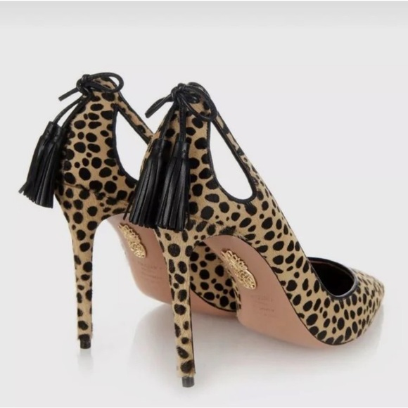 Leopard Print Stiletto Heels - Picture 1 of 7